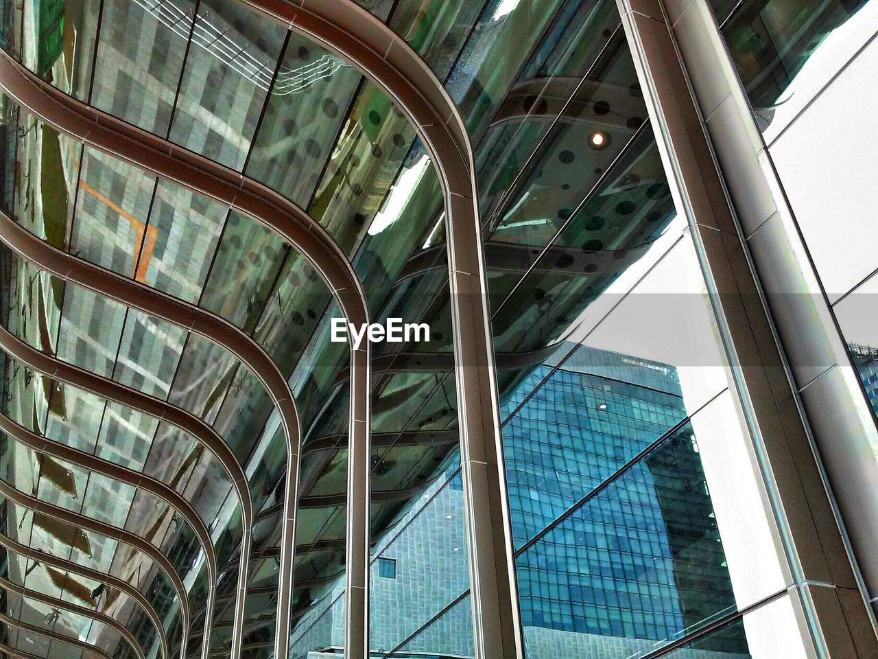 Low angle view of office building