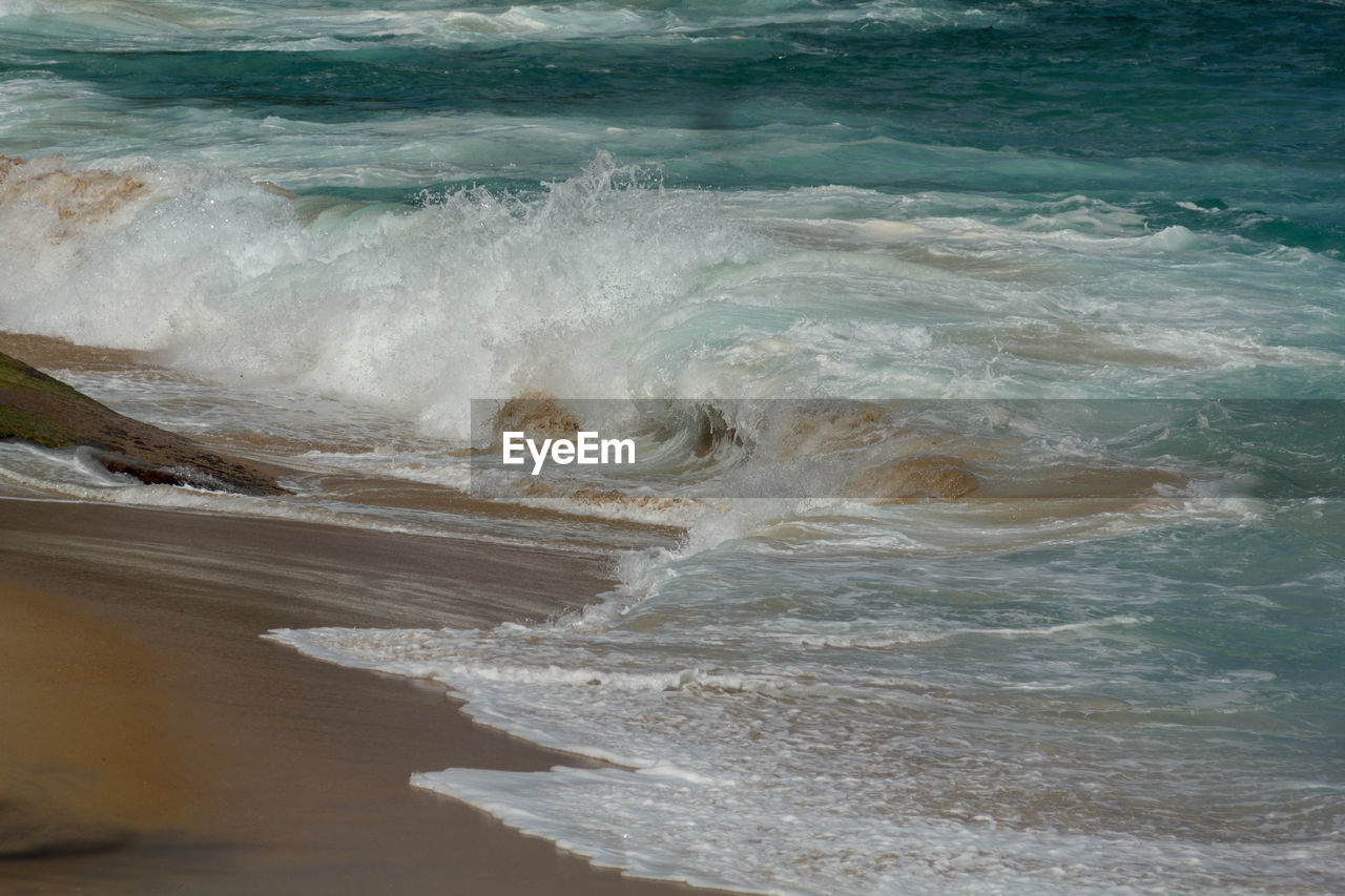 SCENIC VIEW OF SEA WAVES