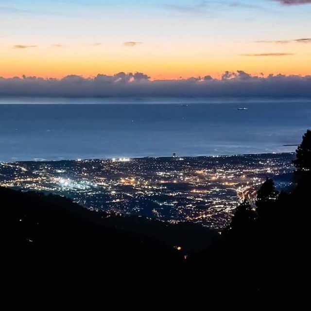 CITYSCAPE AT SUNSET