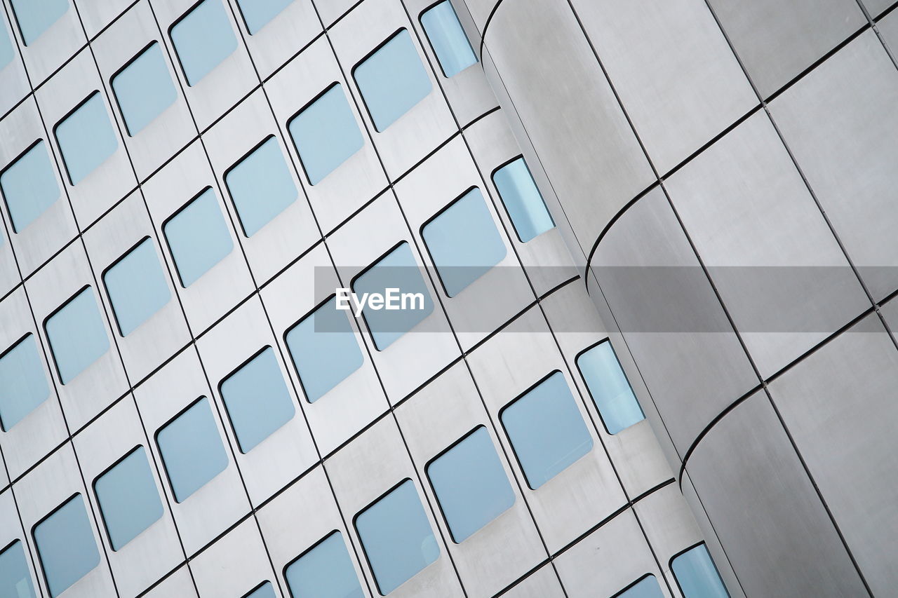 Low angle view of modern building