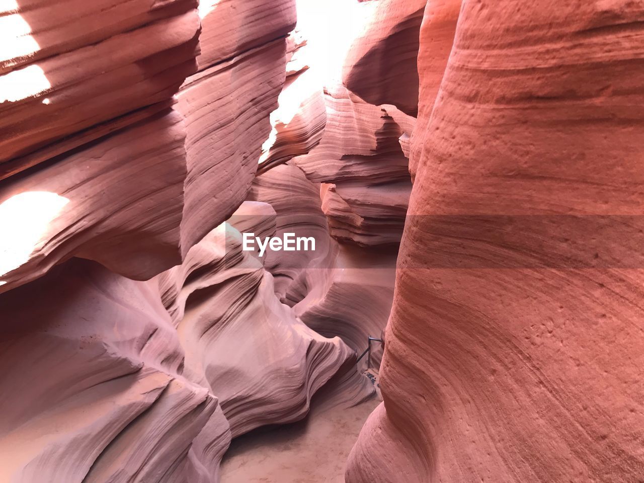 Scenic view of antelope canyon