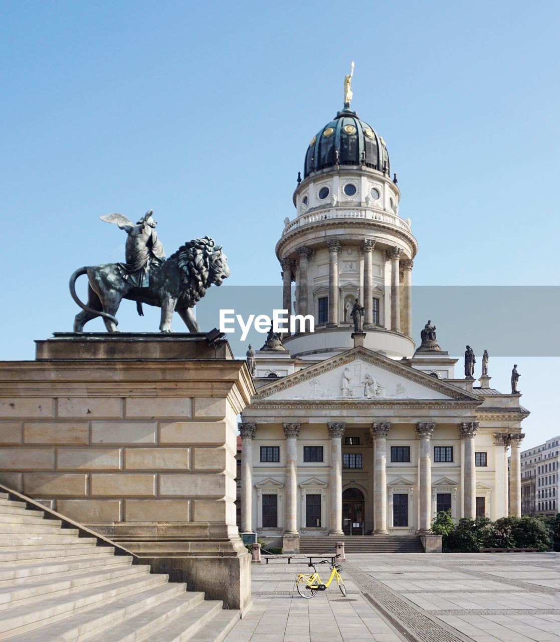 At the gendarmenmarkt, berlin 