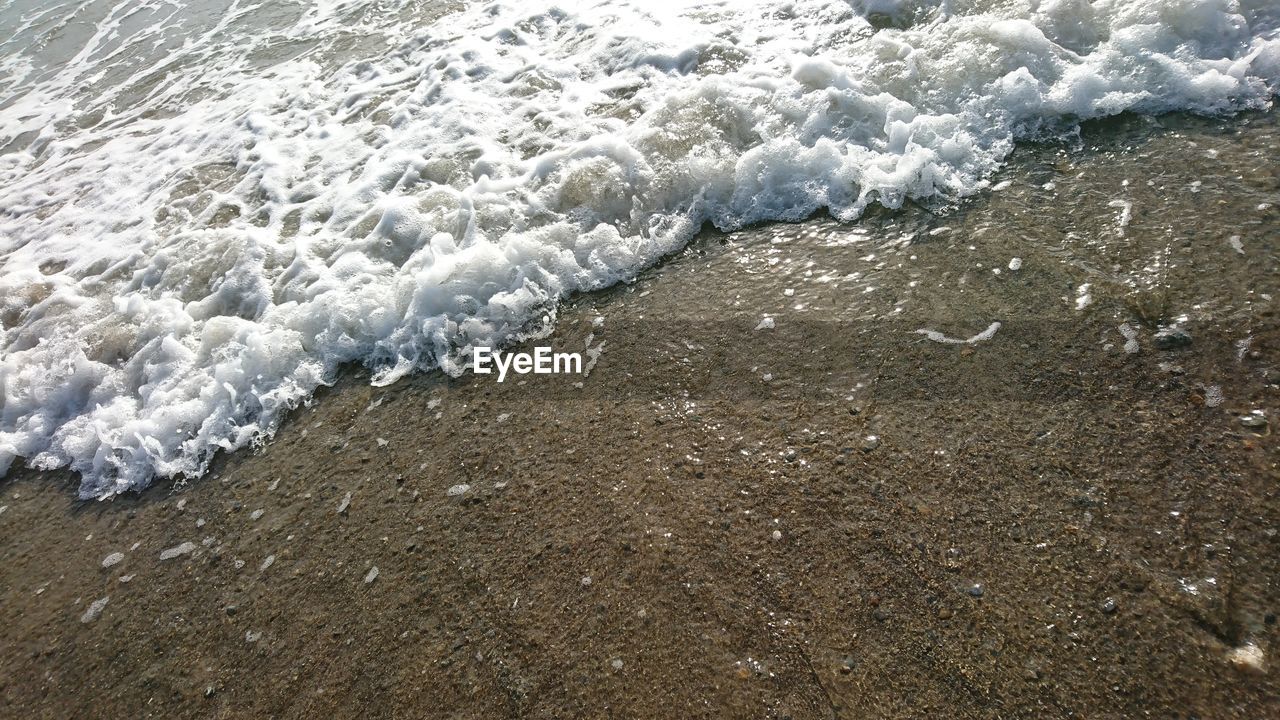 WAVES ON BEACH