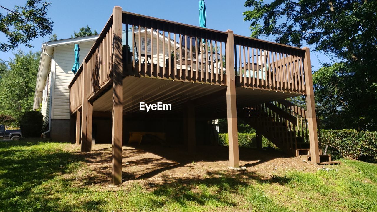 VIEW OF COTTAGE ON FIELD