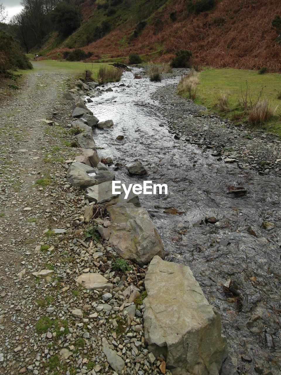 STREAM FLOWING THROUGH LAND