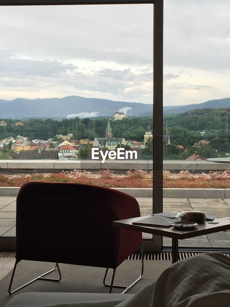 EMPTY CHAIRS IN RESTAURANT