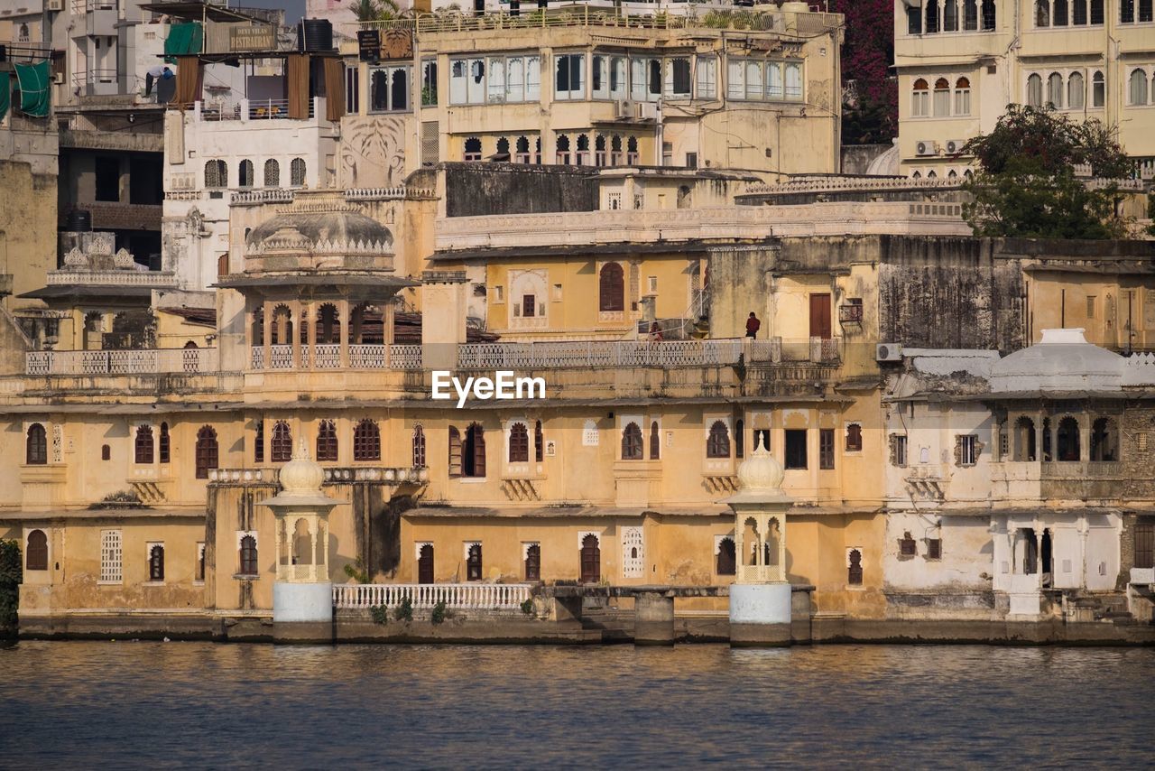 View of buildings at waterfront