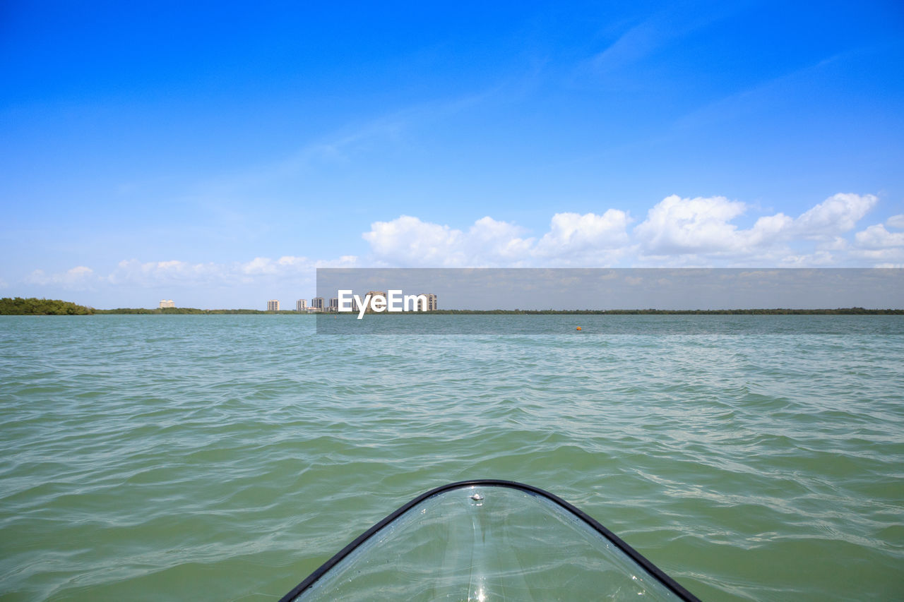 VIEW OF SEA AGAINST SKY