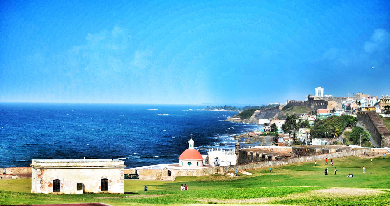 SCENIC VIEW OF LANDSCAPE AGAINST BLUE SKY