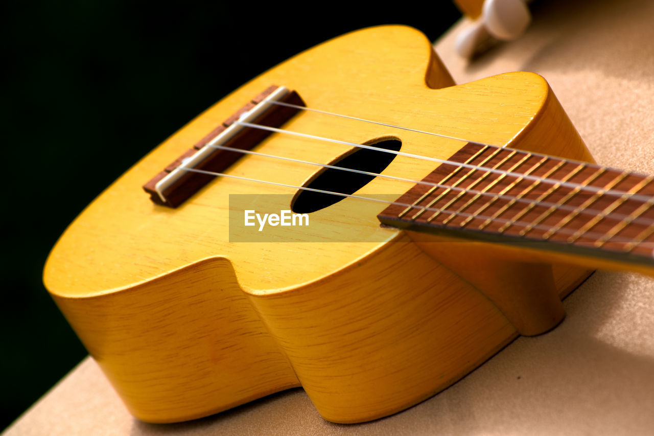 Close-up of guitar