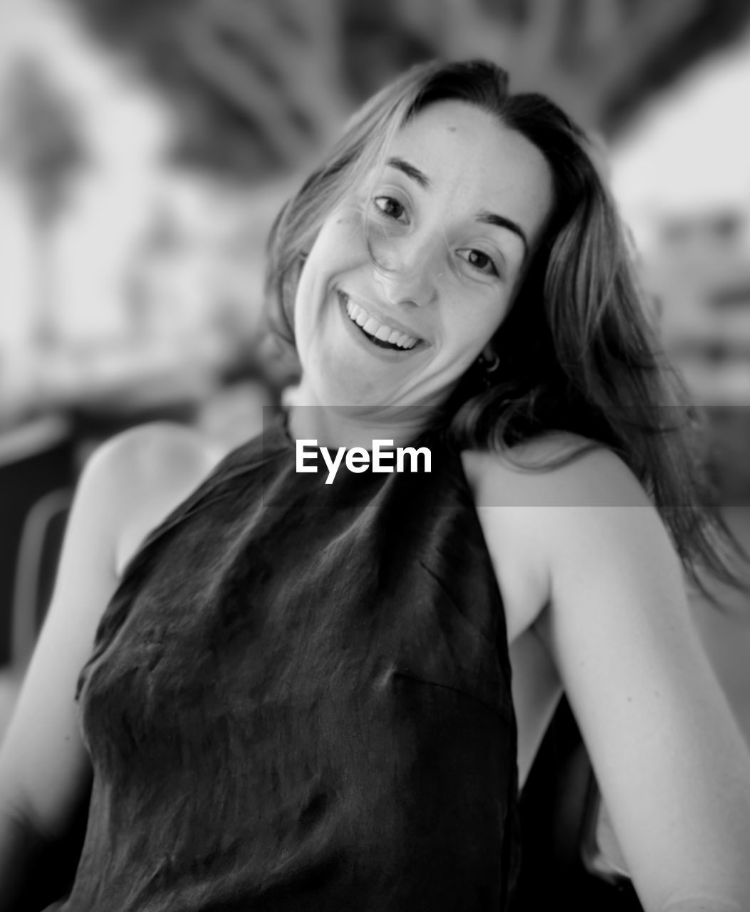 Funny young woman
