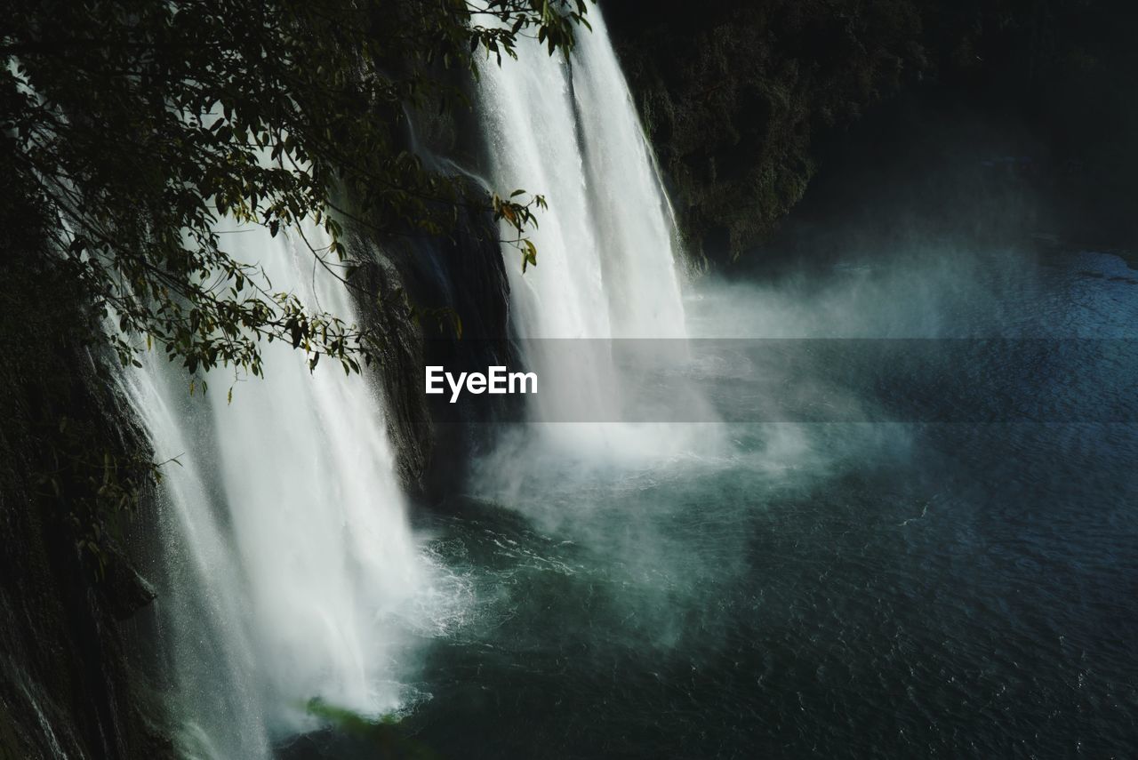 WATERFALL IN FOREST