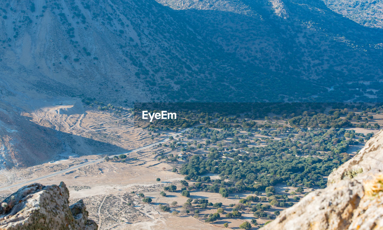 Volcanic crater stefanos in the lakki valley of the island nisyros greece