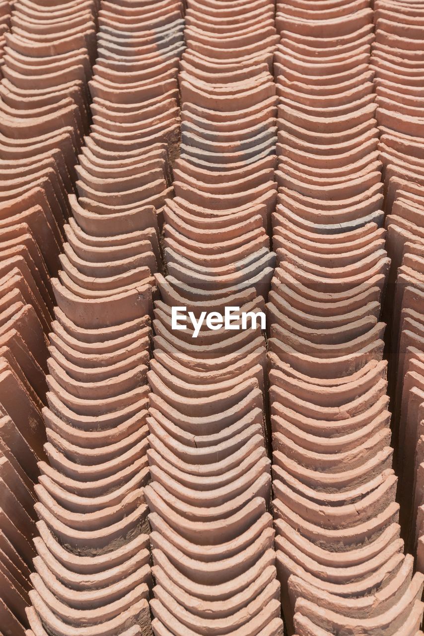 Full frame shot of roof tile