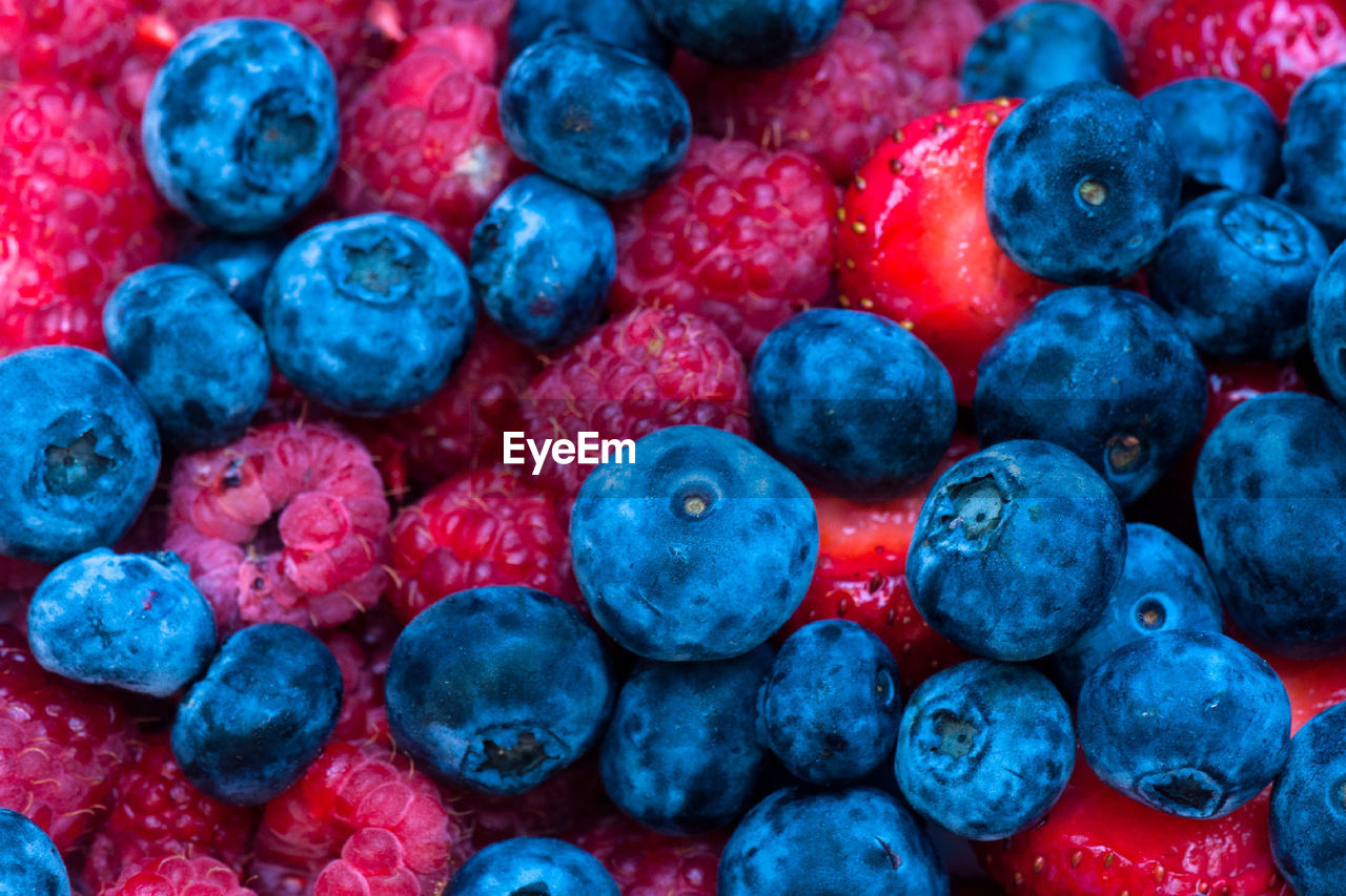 Full frame shot of fruits