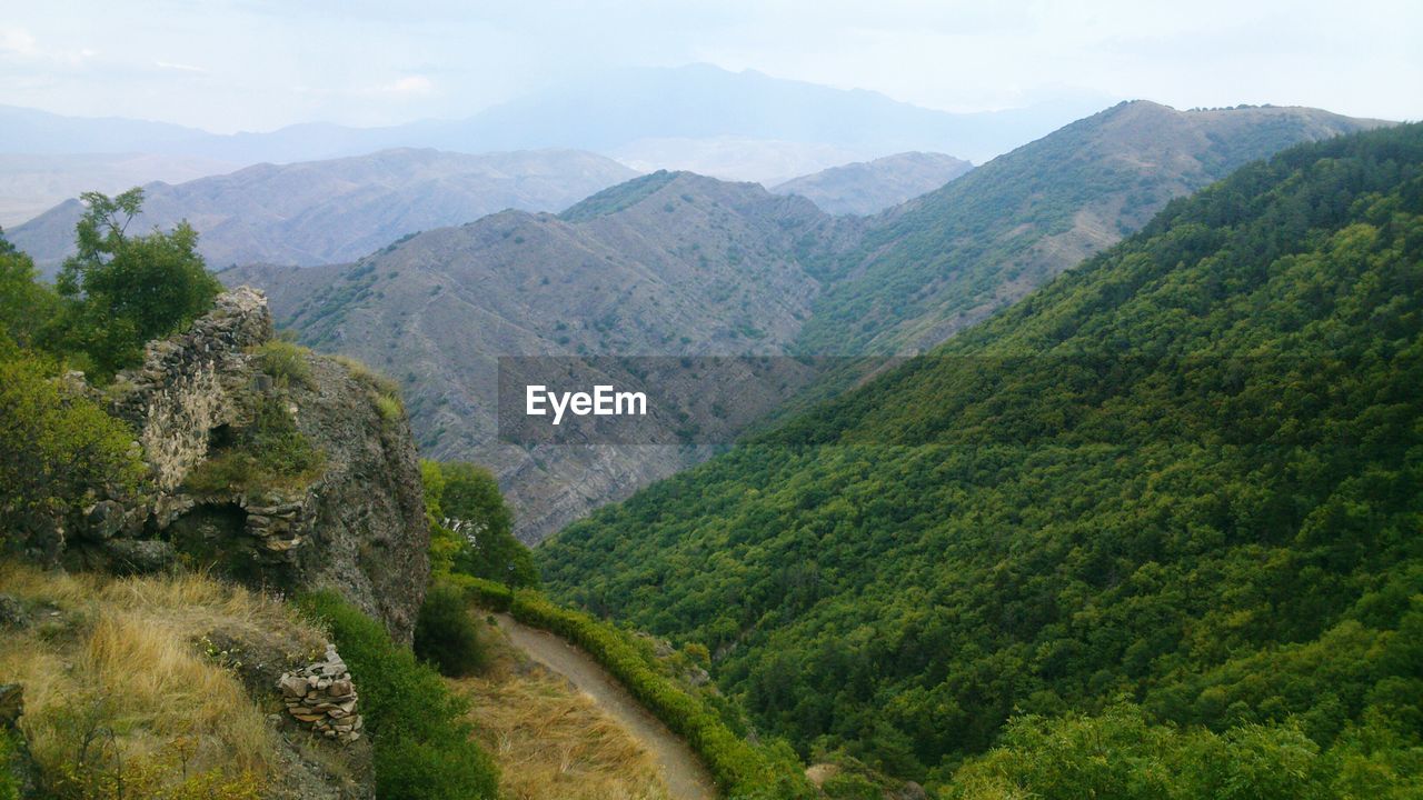 SCENIC VIEW OF GREEN LANDSCAPE AGAINST SKY