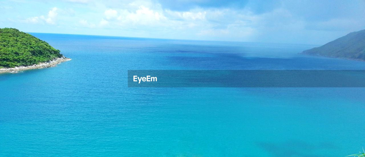 PANORAMIC VIEW OF SEA AGAINST SKY