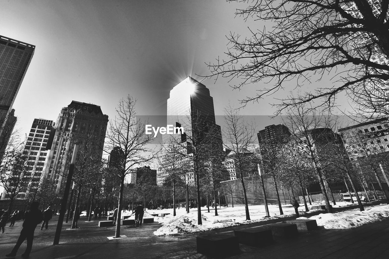 Low angle view of building against sky