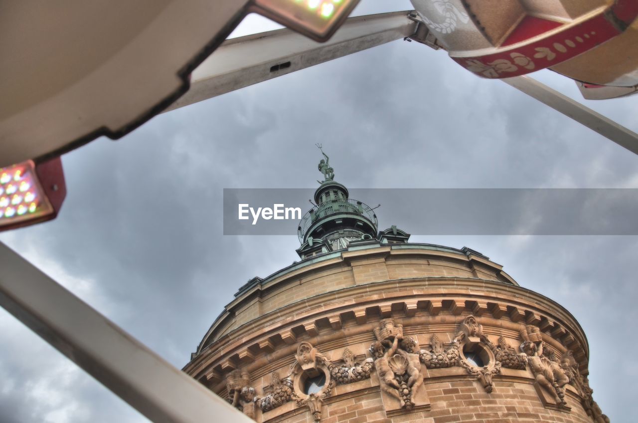 Mannheim watertower rooftop 