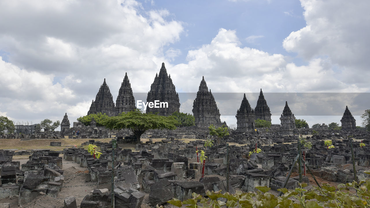 STUPAS OF A TEMPLE