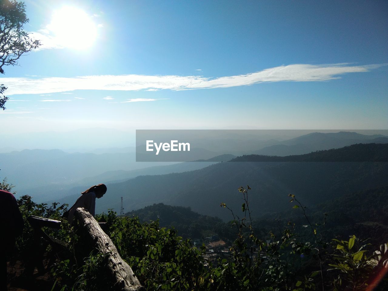 MOUNTAINS AGAINST SKY