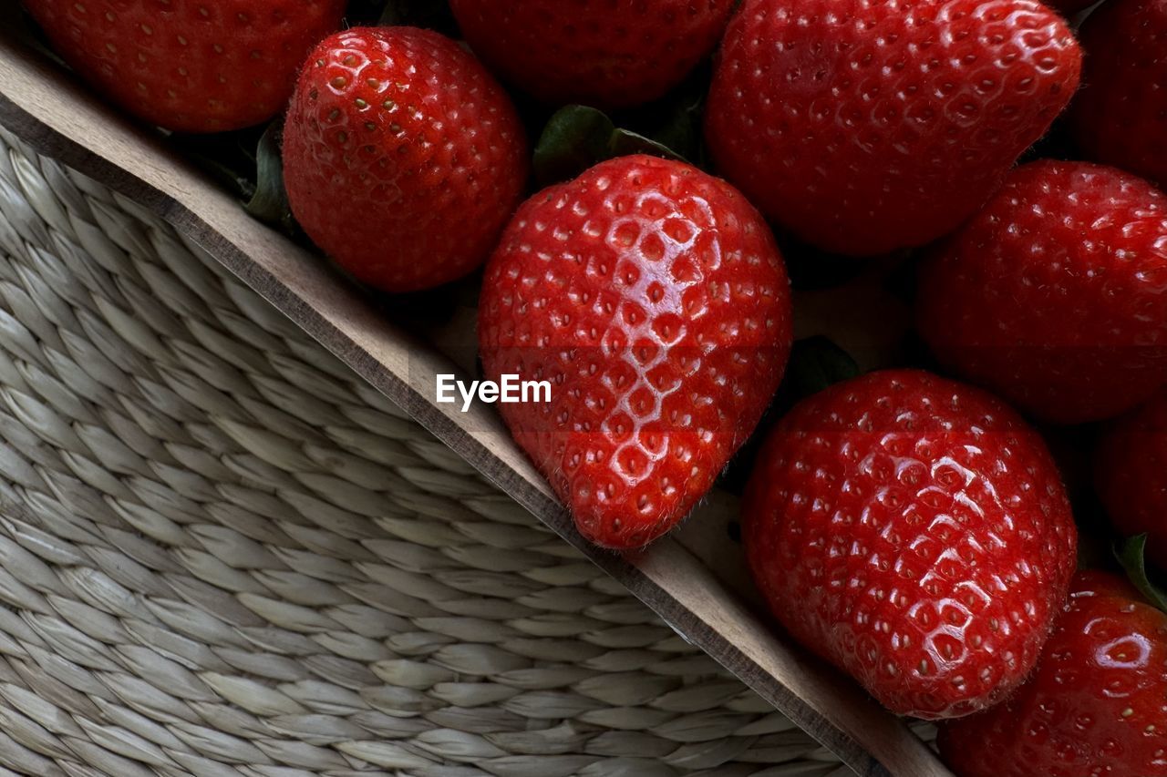 fruit, healthy eating, red, plant, food, food and drink, strawberry, freshness, wellbeing, produce, berry, no people, close-up, still life, large group of objects, indoors, ripe, abundance, juicy