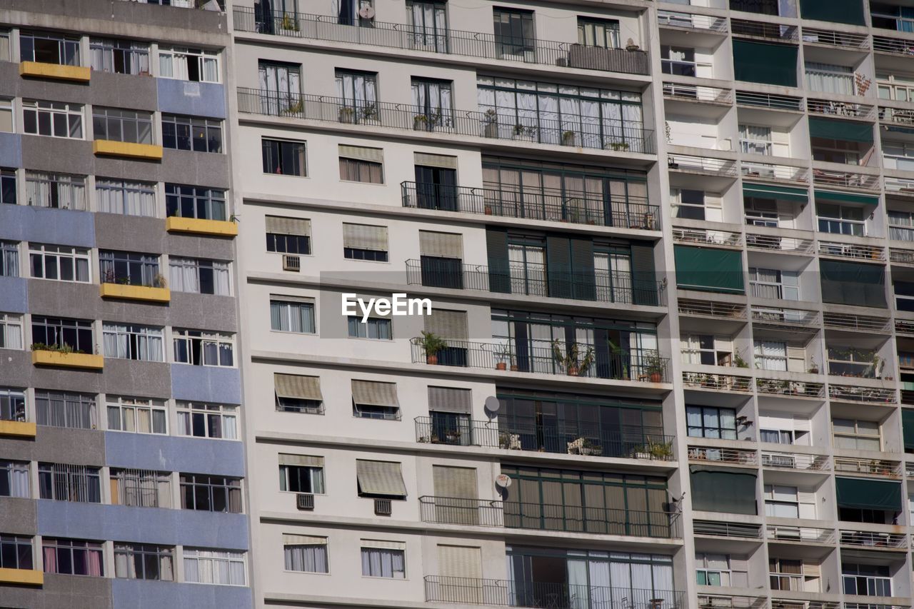 Low angle view of residential building