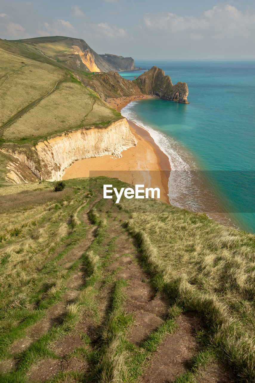 PANORAMIC VIEW OF SEA AGAINST SKY