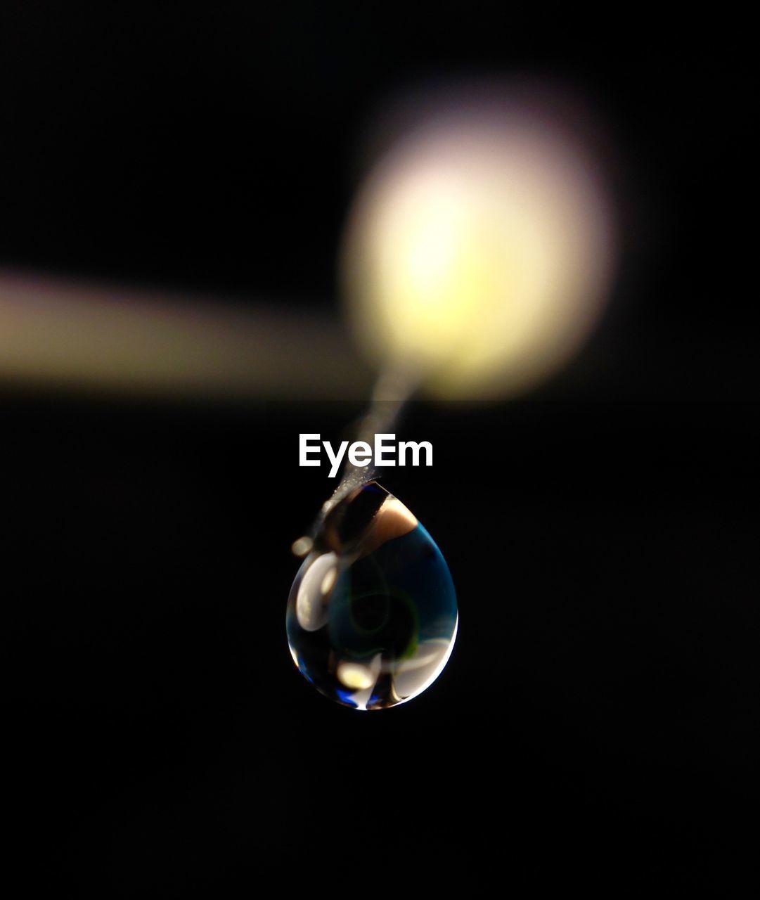 Macro shot of water drop