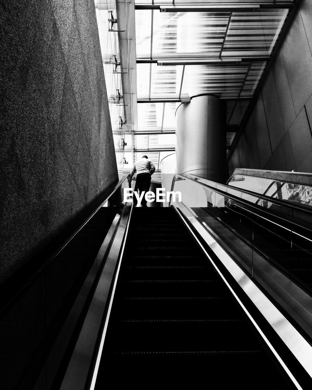 View of subway station