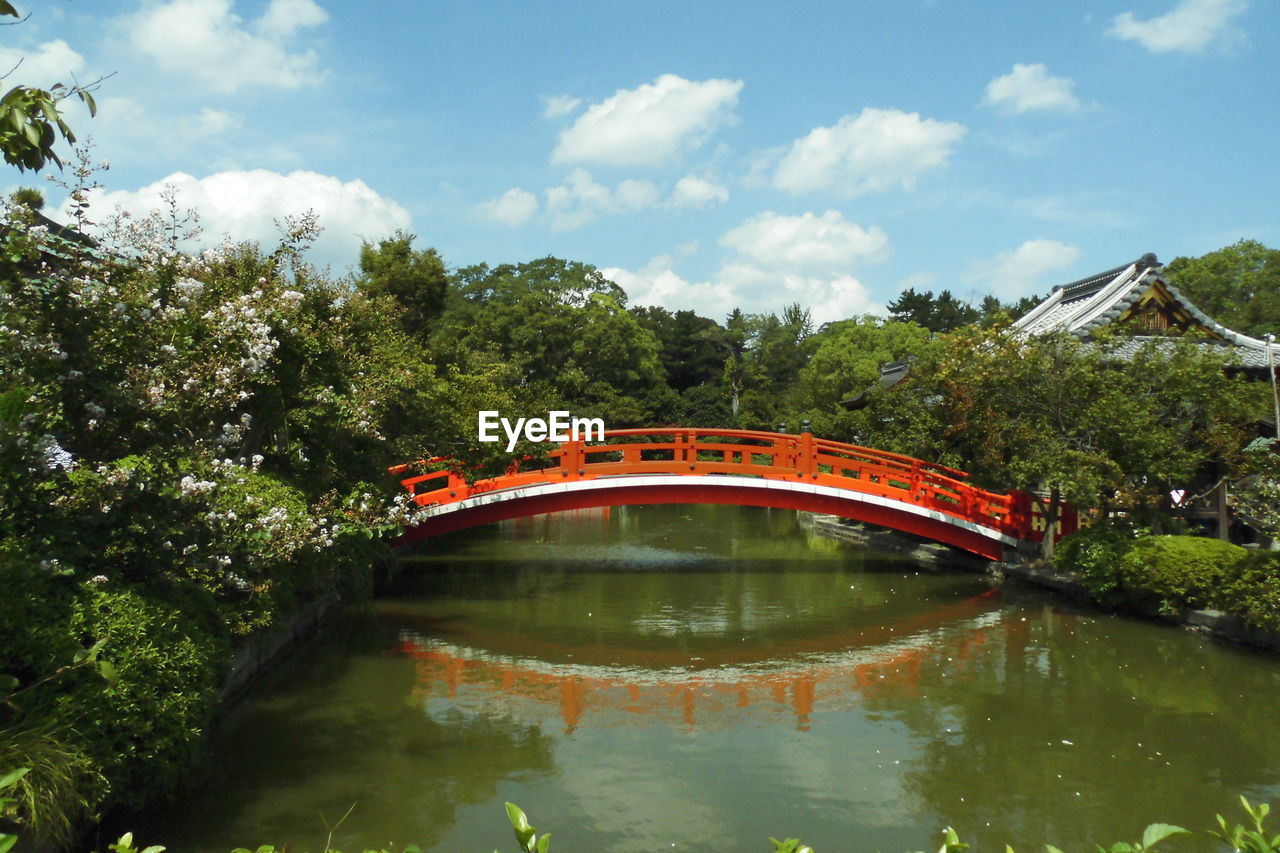 VIEW OF BRIDGE OVER WATER