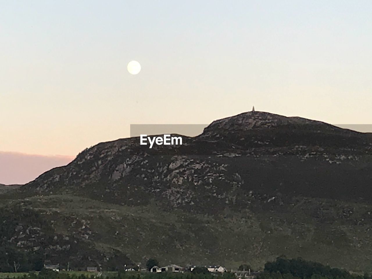 SCENIC VIEW OF MOUNTAINS AGAINST CLEAR SKY