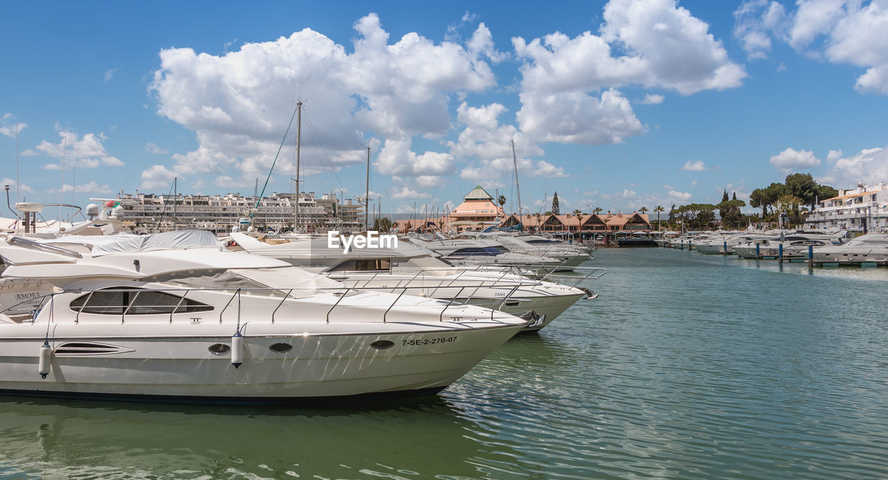 BOATS IN MARINA