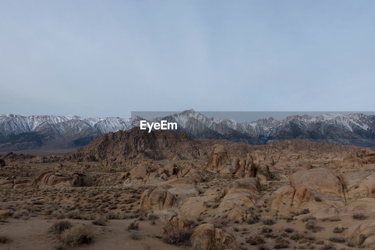 View of mt. whitney from the alabama hills