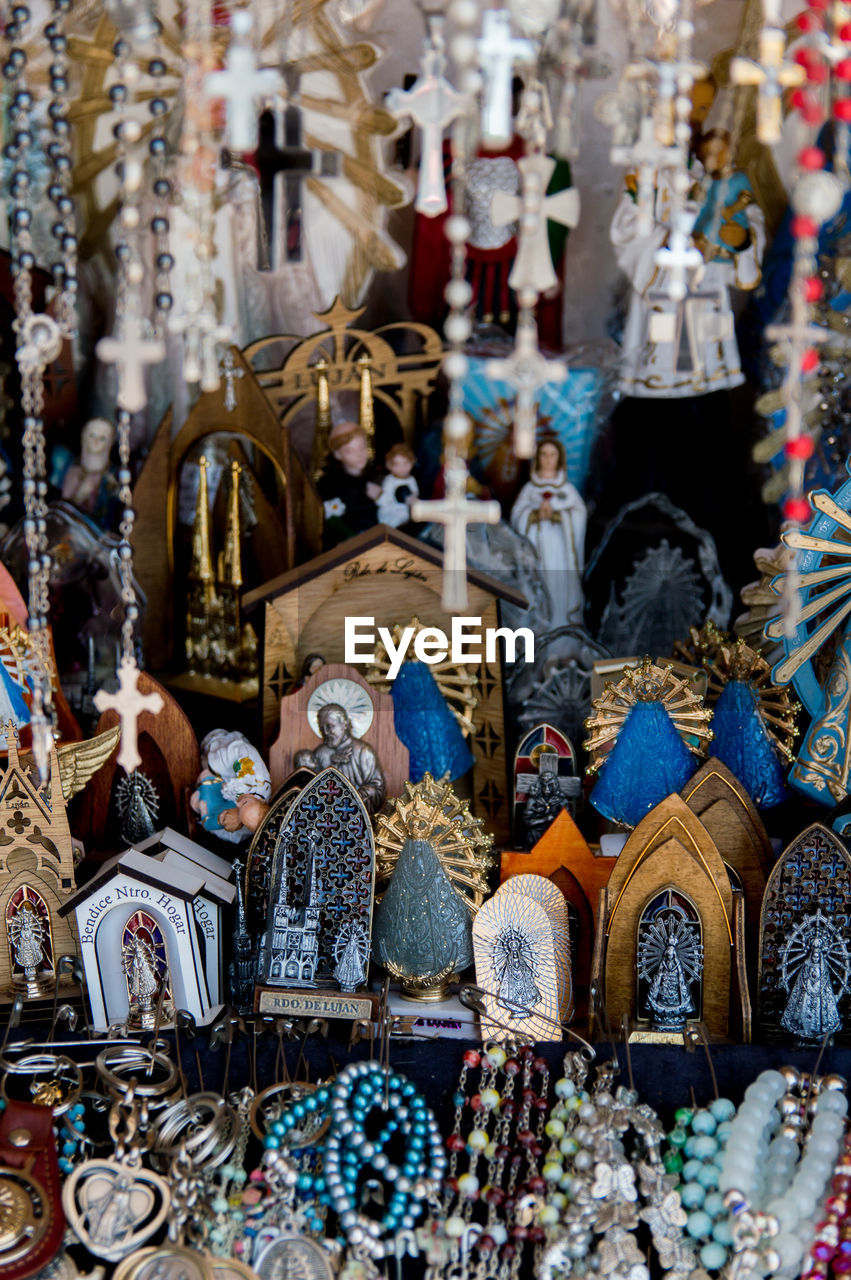 Full frame shot of market stall for sale