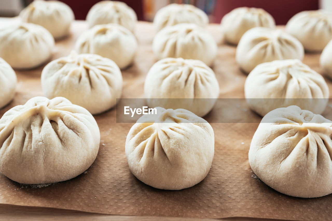 Bao, also called baozi. it's a traditional chinese food. 
