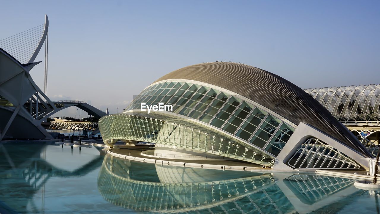 REFLECTION OF BUILDINGS IN WATER