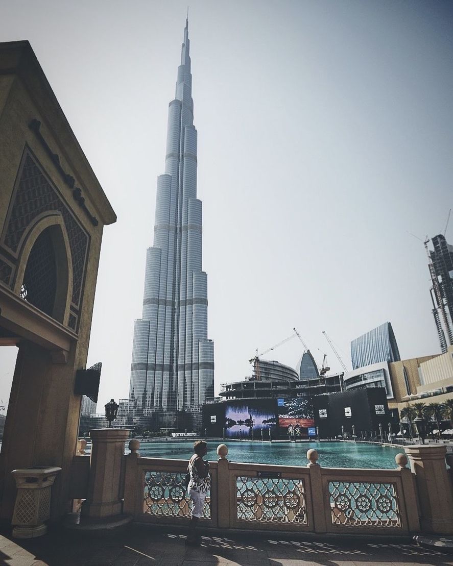 LOW ANGLE VIEW OF SKYSCRAPERS