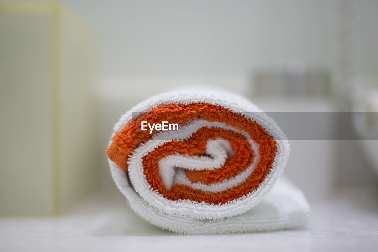 Close-up of a towel