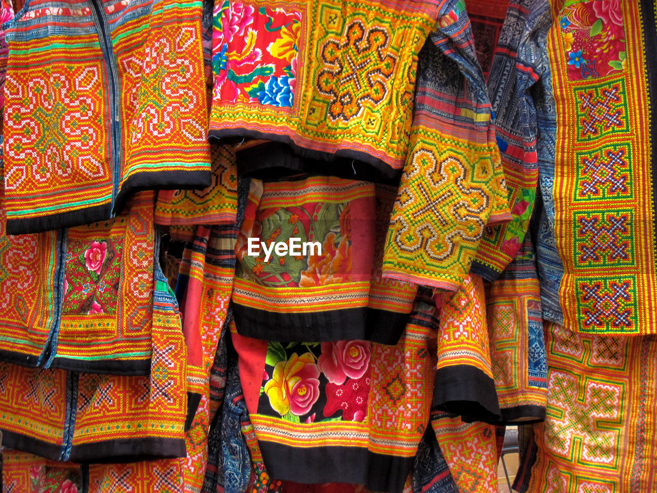 Full frame shot of patterned clothing