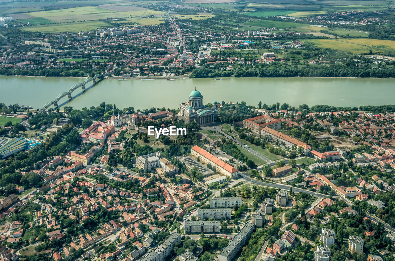 Aerial view of cityscape