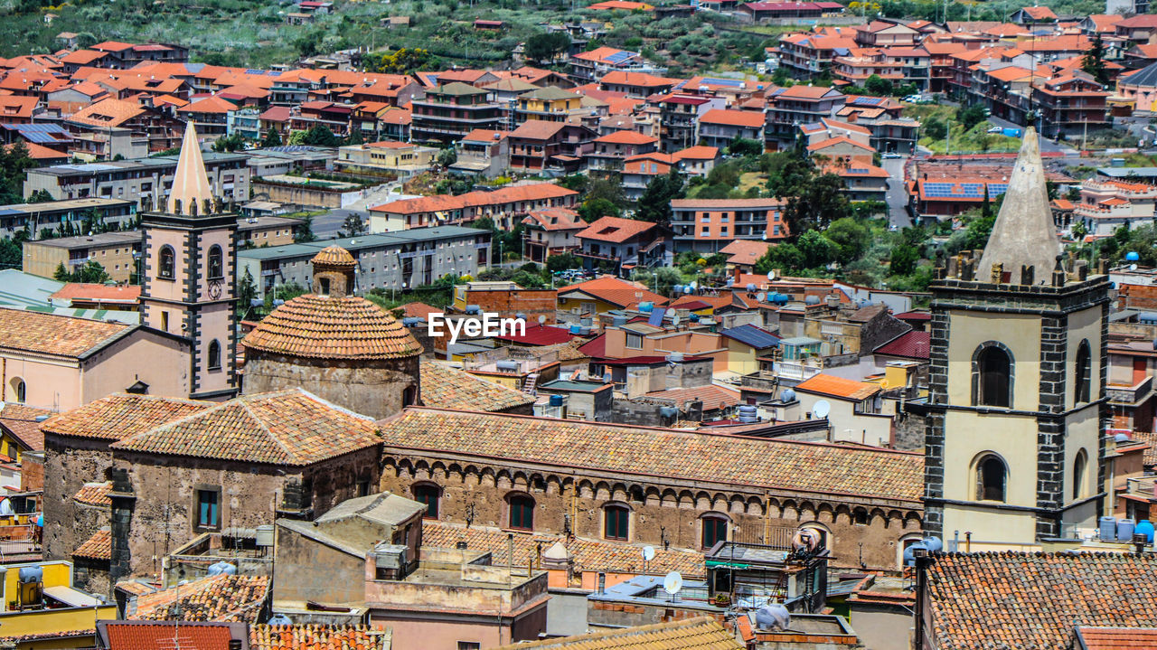 View on catania sicily italy