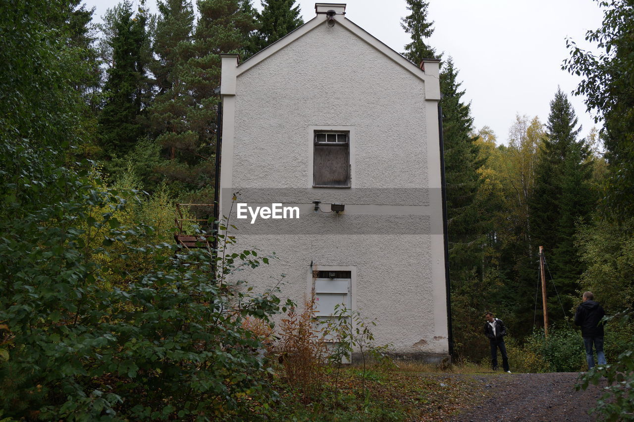 HOUSE AND TREES