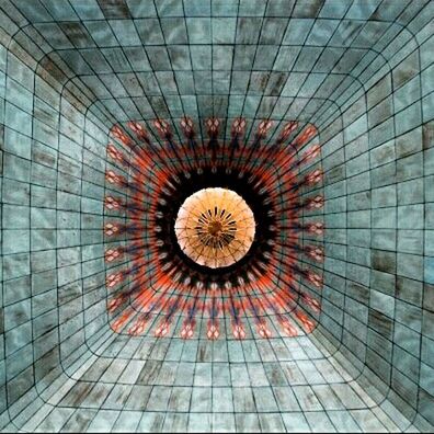 FULL FRAME SHOT OF SPIRAL STAIRCASE