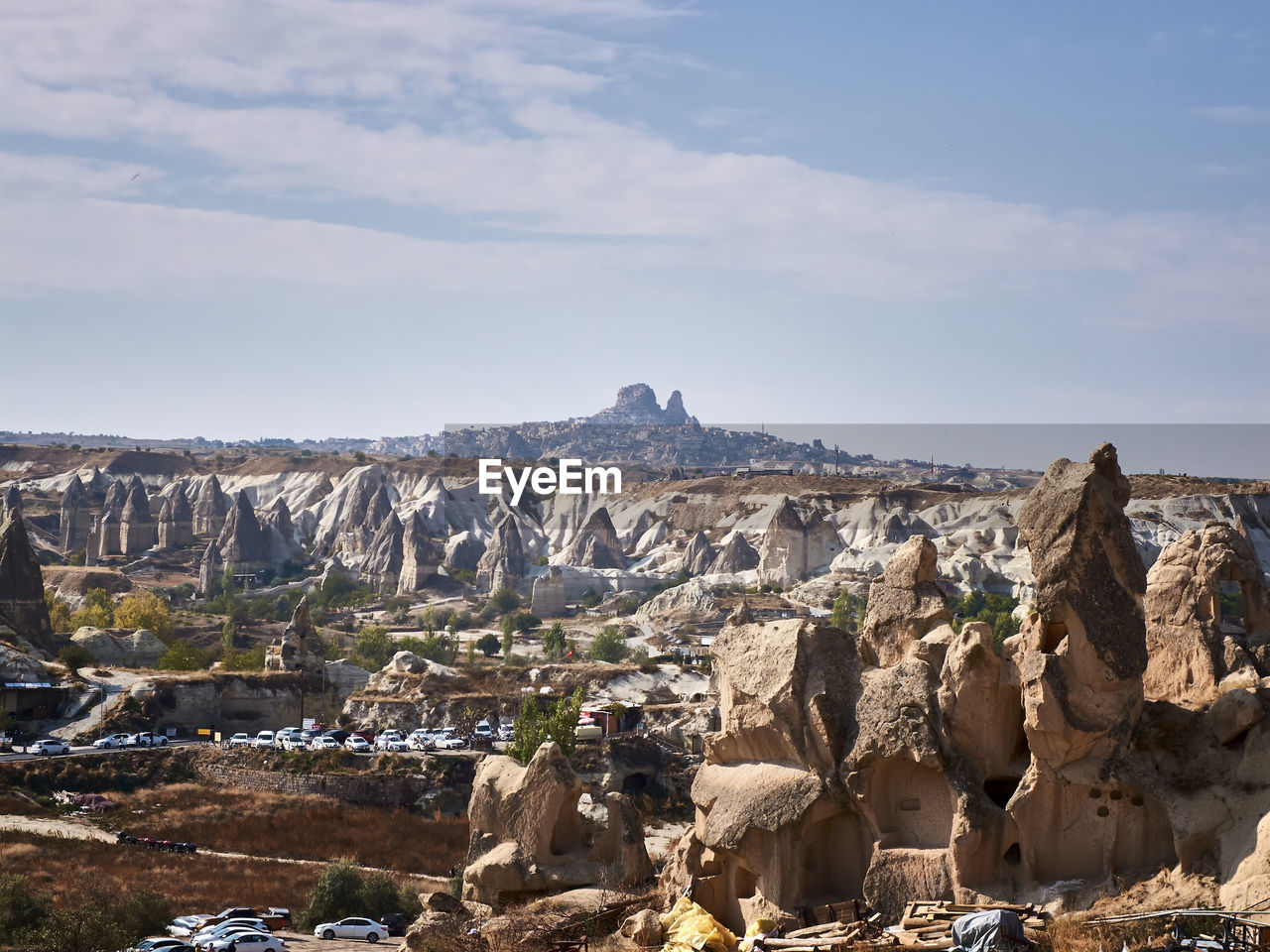 VIEW OF ROCK FORMATIONS