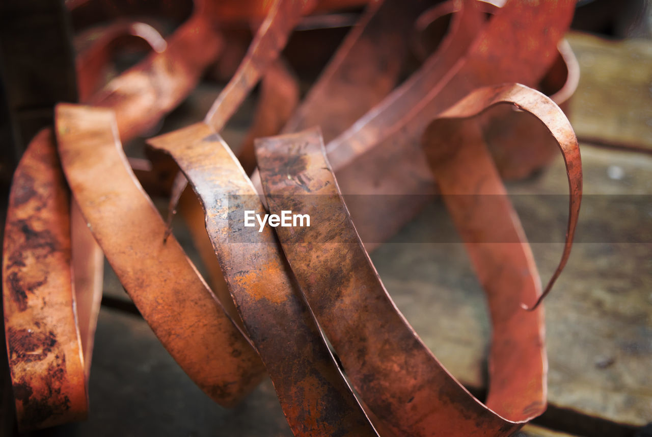 Close-up of rusty metal