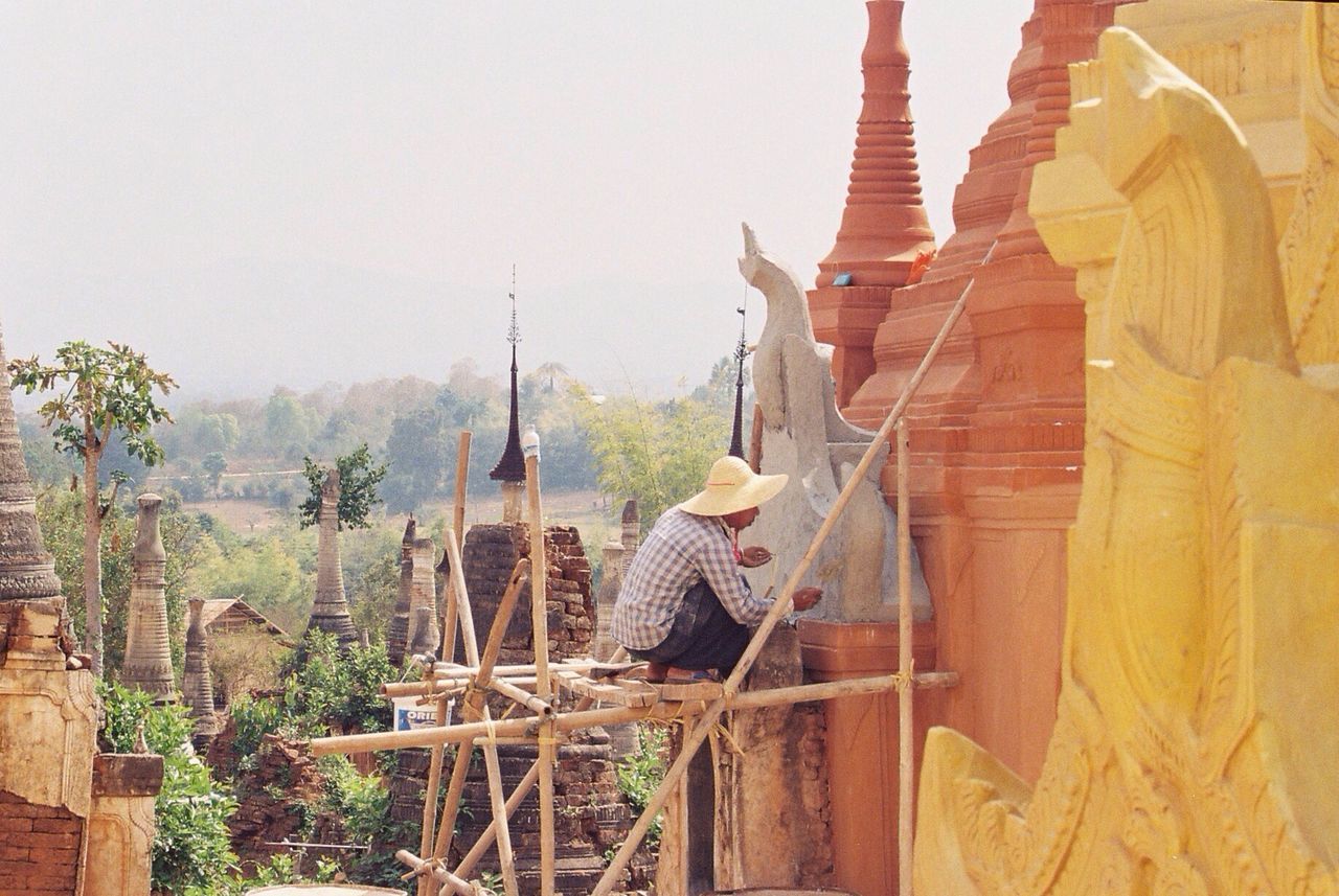 VIEW OF TEMPLE