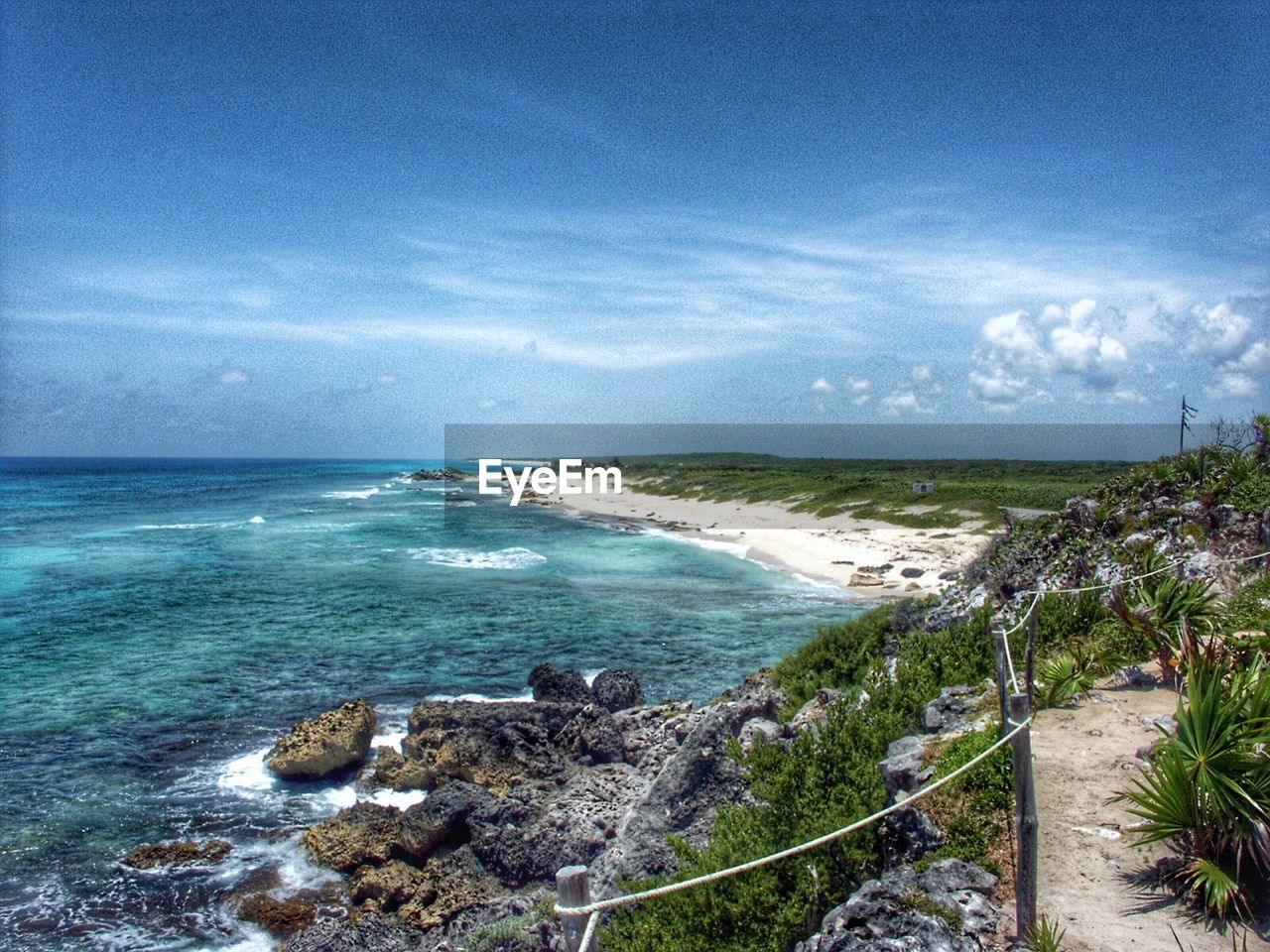 VIEW OF SEA AGAINST SKY