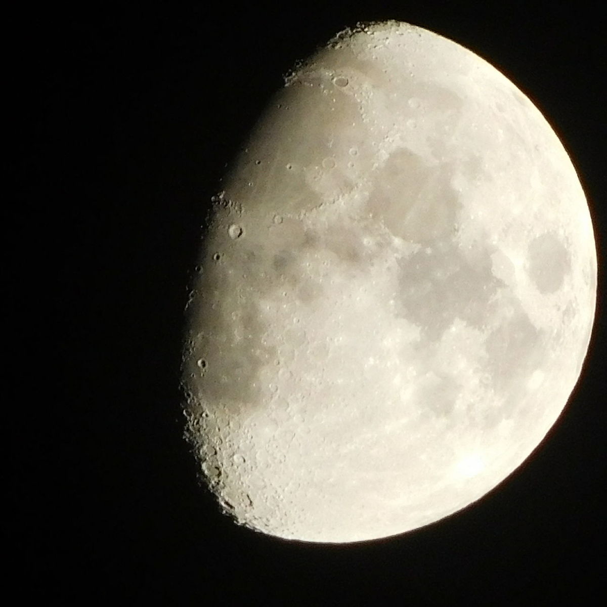 CLOSE-UP OF MOON