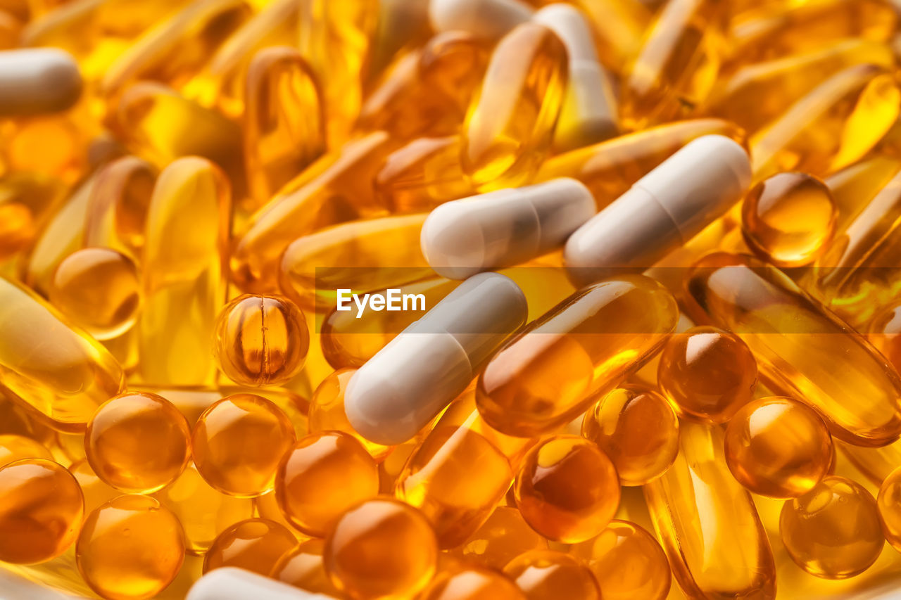 Background of tablets. mainly vitamins and dietary supplements.